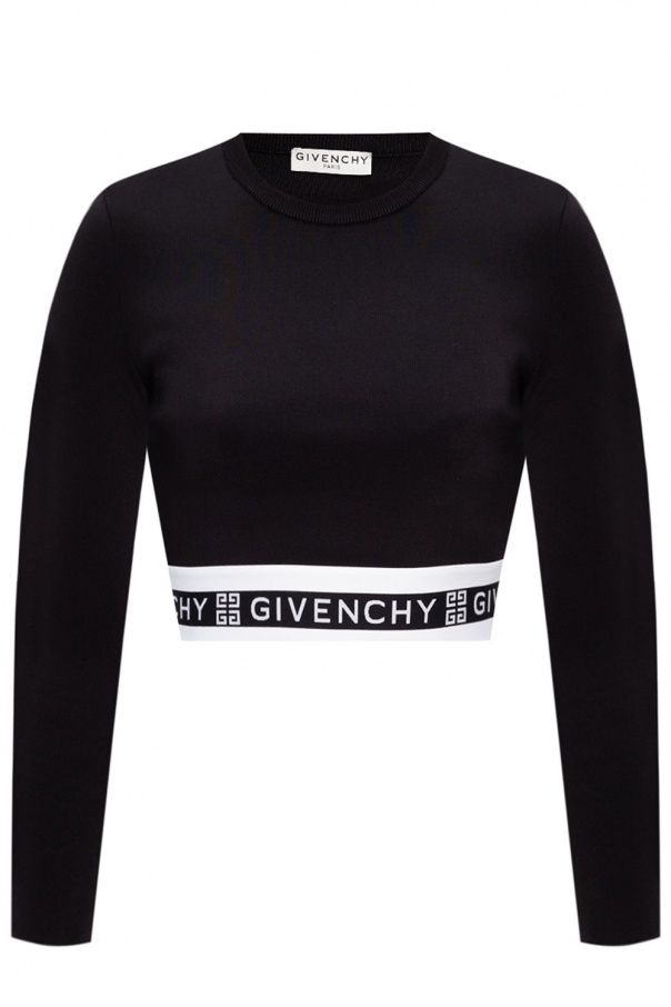 Givenchy cropped sweater hotsell